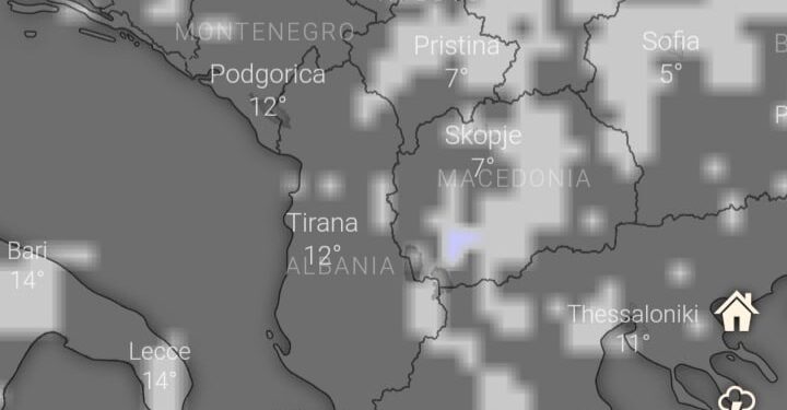 Moti javor, vazhdon dominimi anticiklonik!