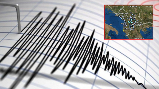 Tërmeti me epiqendër në Maqedoninë Veriore u ndje edhe në 5 shtete