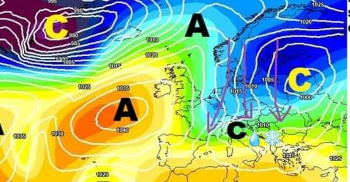 Gjendja sinoptike dhe reshjet atmosferike!