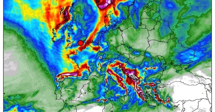 Afrohen reshjet e dendura atmosferike!