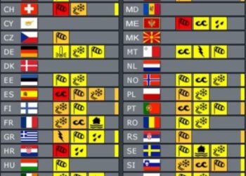 Paralajmërime meteorologjike për tërë Evropen!