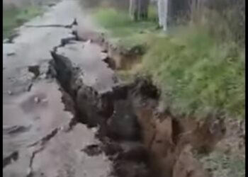 Pamje nga vendi ku ndodhi epiqendra e tërmetit të sotëm në Kroaci