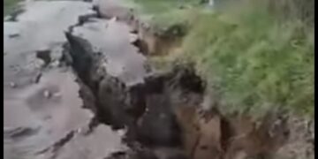 Pamje nga vendi ku ndodhi epiqendra e tërmetit të sotëm në Kroaci