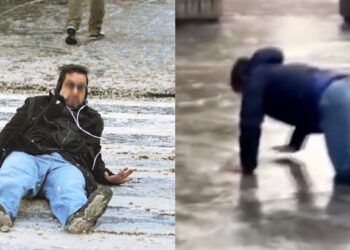 Shiu i akullt paralizon qytetin, qindra rrëzime në ditë