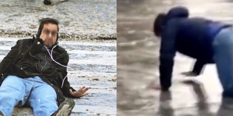 Shiu i akullt paralizon qytetin, qindra rrëzime në ditë