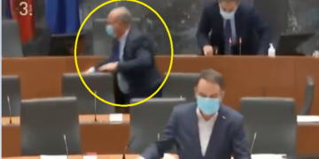 Tërmeti në Kroaci ndihet edhe parlamentin slloven, deputetët ikin me vrap të frikësuar