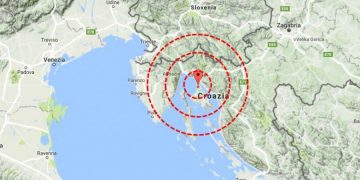 Tërmet i fuqishëm në Kroaci me magnitudë 5.5