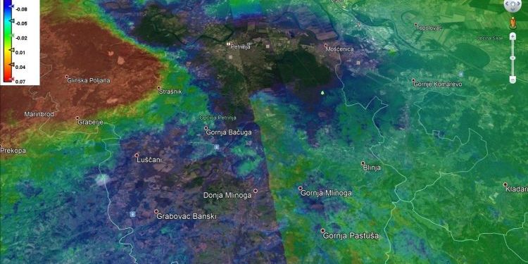 Imazhet satelitore tregojnë pasojat e tërmetit shkatërrues në Kroaci, toka u tërhoq për 12 centimetra