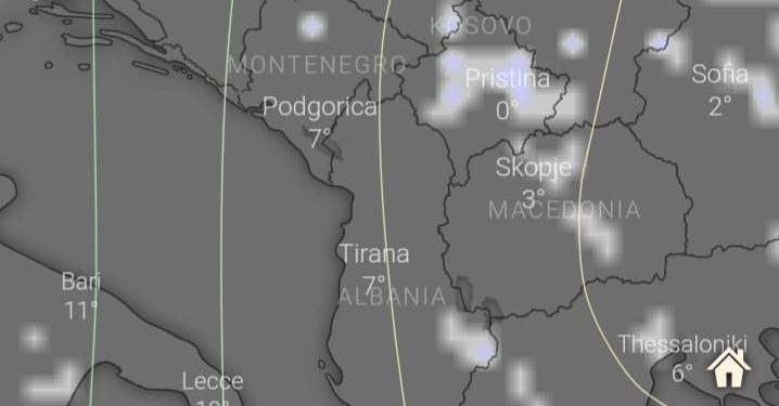 Sonte mundësi për mjegull dhe ngrica të dobëta!