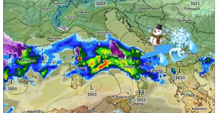 Cikloni “Filomena” edhe te ne!