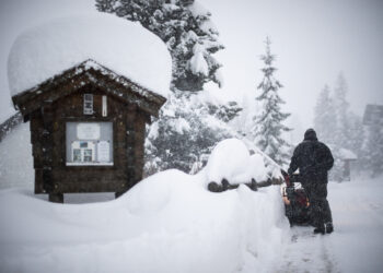 Sasi rekorde e borës në Zvicër