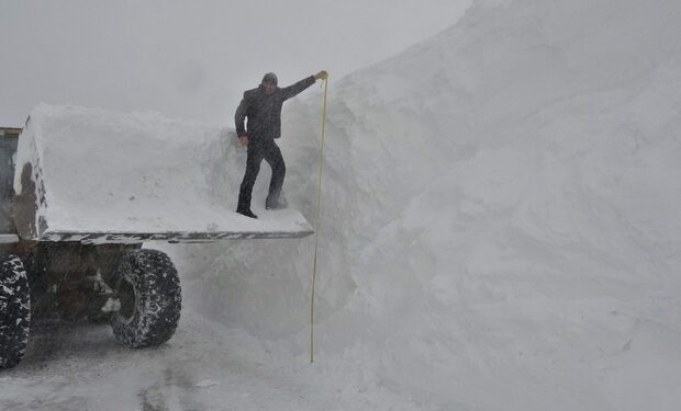 5 metra borë në provincën lindore të Turqisë