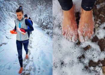 Alpinistja Arineta Mula vrapon 7 kilometra zbathur