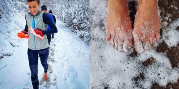 Alpinistja Arineta Mula vrapon 7 kilometra zbathur