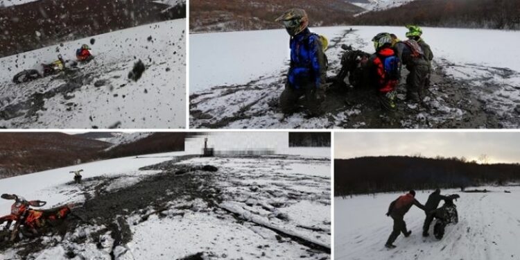 “Kemi ra në lloç të gjallë” – motoçiklistëve nga Prishtina iu ndodh e papritura