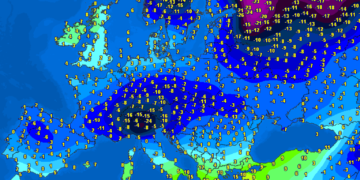 -34 në Spanjë shënohet temperatura më e ulët e regjistruar ndonjëherë, 25 në Greqi!