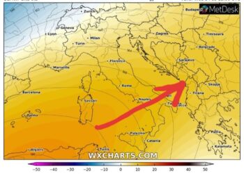 Nga e mërkura fuqizohen masat ajrore anticiklonike, rriten temperaturat