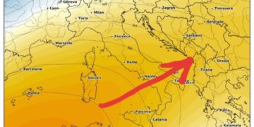 Nga e mërkura fuqizohen masat ajrore anticiklonike, rriten temperaturat