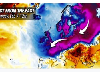 Fillimi i Shkurtit: Bisha e Lindjes në drejtim të Evropës veriperëndimore, ajri afrikan në Evropën juglindore!