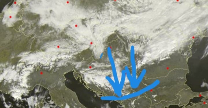 Afrohet fronti i ftohtë ajror!