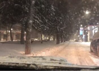 Nga Jugu në Veri, Shqipëria “pushtohet” nga bora