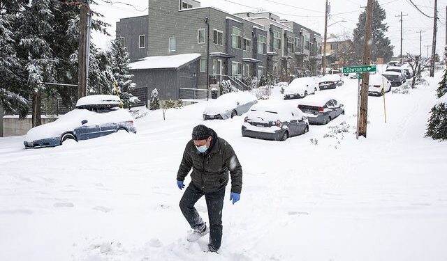 Stuhi dëbore e acar: Amerika në alarm nga moti ekstrem