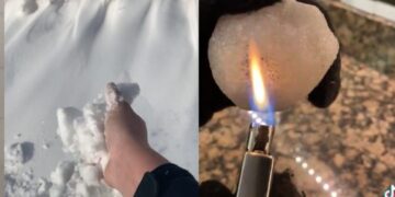 Borë e rrejshme, njerëzit në SHBA po thonë se bora që ra atje ishte artificiale