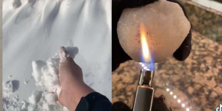 Borë e rrejshme, njerëzit në SHBA po thonë se bora që ra atje ishte artificiale