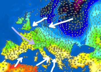 Temperaturat sot në rajon dhe Evropë