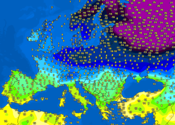 Temperaturat sonte në Evropë dhe rajon!