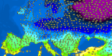Temperaturat sonte në Evropë dhe rajon!