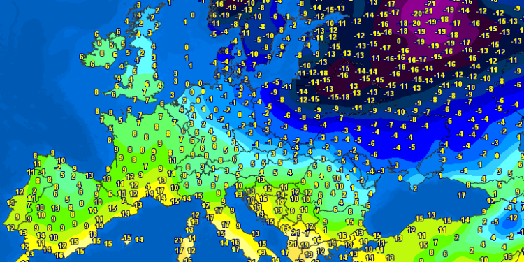 Temperaturat pranverore sot, Afrika e kuqe, Siberia e kaltër!