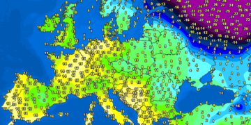 Pranvera e hershme “pushton” Evropën, -40 në Siberi!