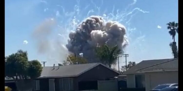 Shpërthimi i fuqishëm dridh qytetin amerikan, menduan se ishte një tërmet – doli të jetë depo me mjete piroteknike