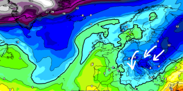 Vazhdon depërtimi i vazhdueshëm i ajrit të ftohtë polar!
