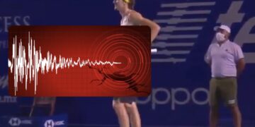 Shkunden kamerat dhe publiku në panik, tërmeti i fortë ndërpret ndeshjen e tenisit