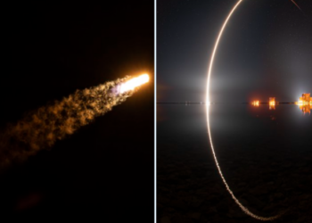 Momenti kur SpaceX lëshon 60 satelitë Starlink në hapësirë