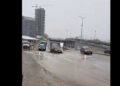 Reshjet e borës shkaktojnë probleme në qarkullim në hyrje të Prishtinës!