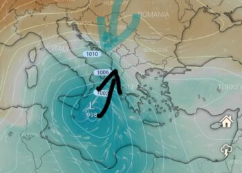 Cikloni përfshin jugun e Italisë, në mbrëmje drejt Shqipërisë!