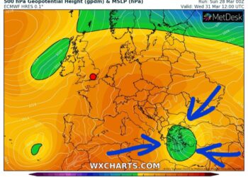 Gjendja sinoptike dhe tendencat për ditët e ardhshme!