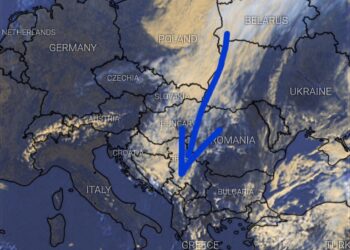 Gjendja sinoptike, një front i dobët afrohet!