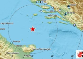 Tërmet i fuqishëm 5.9 shkallë në Detin Adriatik