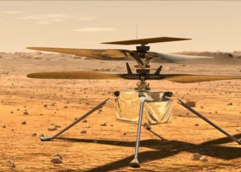 Helikopteri që fluturoi në Mars, sjell imazhin e parë me ngjyra