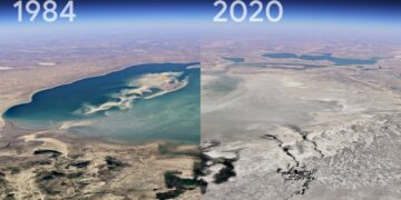 Google Earth publikon imazhet: Shihni sa ka ndryshuar planeti ynë nga viti 1984 deri më 2020