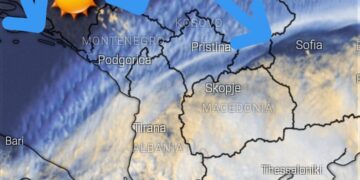 Vranësirat në largim e sipër!