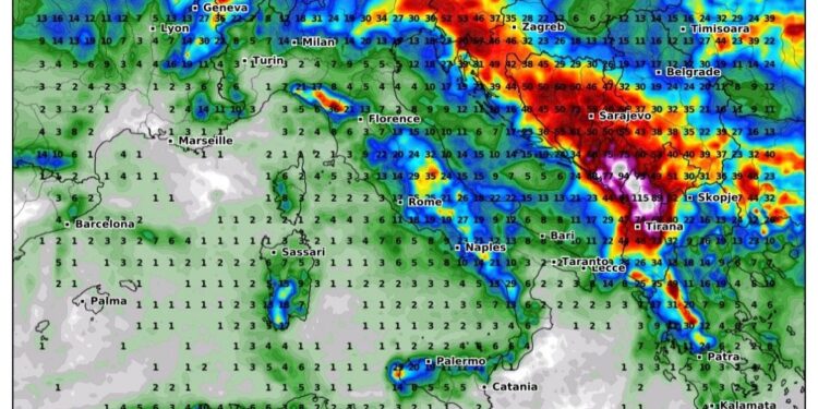 Reshje të bollshme ditëve të ardhshme!
