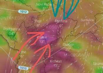 Nesër priten edhe erëra!