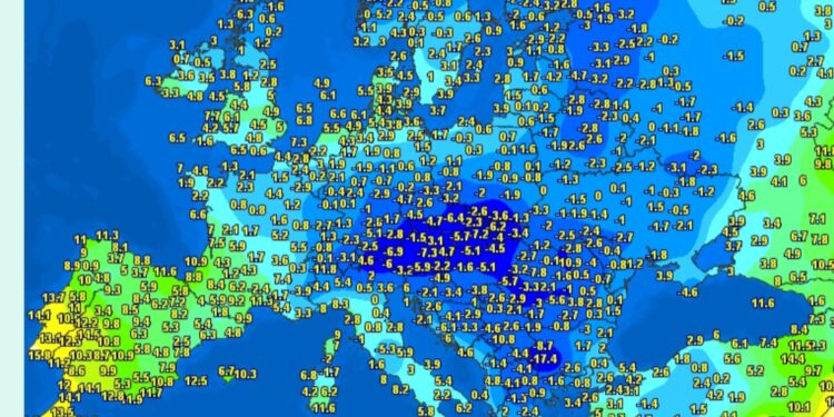 Natë e acart në tërë Evropën!