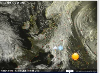 Fronti me stuhi shiu e bore përfshinë Ballkanin