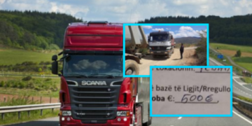 Gjobiten me 500 dhe 800 euro kompanitë që po ndotin rrugët në Prishtinë